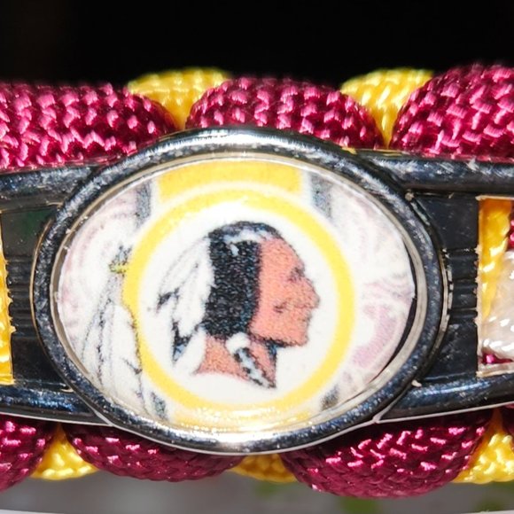 New Handmade Para-cord Washington Redskins Bracelet Unisex - Picture 1 of 1